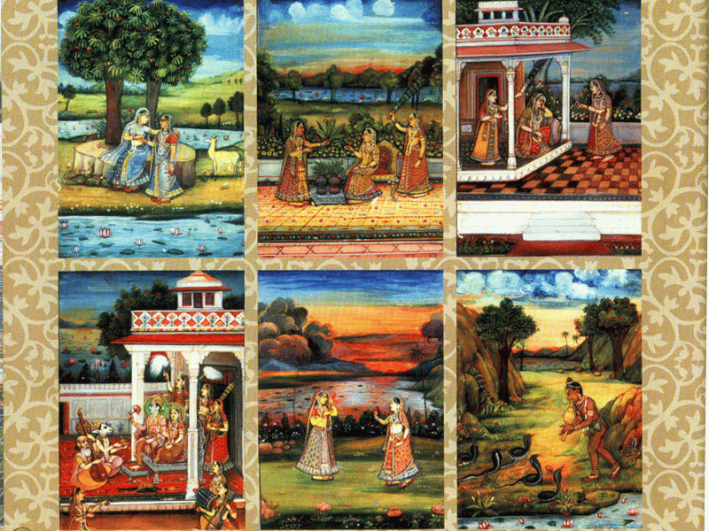 Collection of Miniature Paintings