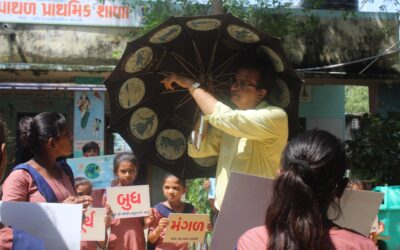 WORLD OZONE DAY CELEBRATION-CHAPATHAL PRIMARY SCHOOL.TA.AMRELI