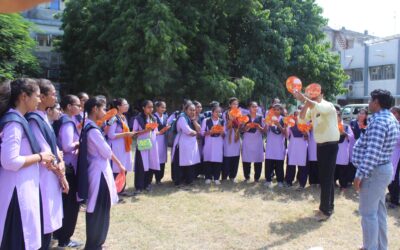 SOLAR OBSERVATION-WORLD SPACE WEEK CELEBRATION – B.Ed. Students of DIET.AMRELI