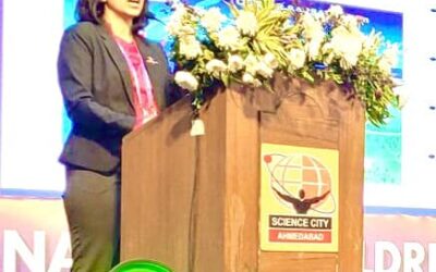 Dr.#LeenaKohli_Kapoor Mam #SAC-#ISRO gave a motivational speech about #Gaganyaan with a touch of #SpaceScience! #30NCSC!