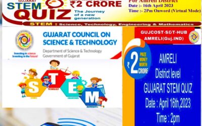 STEM QUIZ AWARENESS FOR THE STUDENTS OF AMRELI DISTRICT – GUJCOST.DST.GOVT.OF GUJARAT