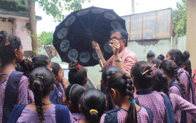 SOLAR OBSERVATIONS, Dangavadar Primary School (Gujcost.DST.Govt.Of Gujarat)