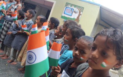 FACE PAINTING-CREATIVE LEARNING, Katharota Primary School(Gujcost.DST.Govt.Of Gujarat)