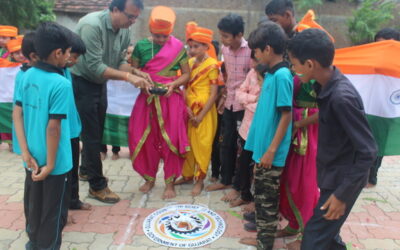 AS A PART OF THE INDEPENDENCE DAY CELEBRATION,DIY KIT ORIENTATION PROGRAMME,DEDAKADI PRIMARY SCHOOL & LOKSHALA(GUJCOST.DST.GOVT.OF GUJARAT)