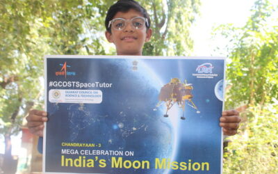 WORLD SPACE WEEK CELEBRATION, Hanuman Khijadiya Primary School, (Gujcost.DST.Govt.Of Gujarat) 4th Oct.2023