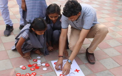 MATHS PUZZLE, National Mathematics Day Celebration, Mitiyalal Primary School (Gujcost.DST.Govt.Of Gujarat), Dec.22nd,2023