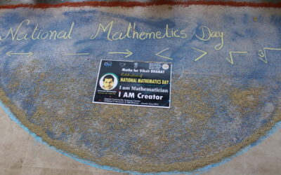 MATHS ON RANGOLI, NMD Celebration, Amba Primary School, (Gujcost.DST.Govt.Of Gujarat), Dec.27th,2023