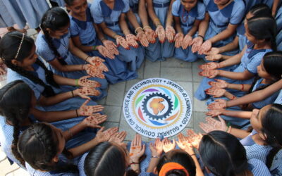 CREATIVE MATHS ON HAND,NMD Celebration, Amba Primary School (Gujcost.DST.Govt.Of Gujarat), Dec.27th,2023