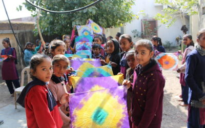 TIE & DYE WORKSHOP, Nilvada Primary School,Ta.Babara (Gujcost.DST.Govt.Of Gujarat) Jan.11th,2024