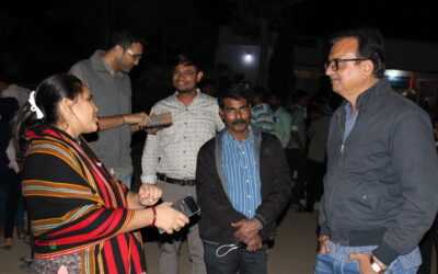 SKY OBSERVATIONS, at Saraswati VidyaMandir,AMRELI(Gujcost.DST.GoG) Jan.17th,2024-(Edu.Dept.AMRELI)