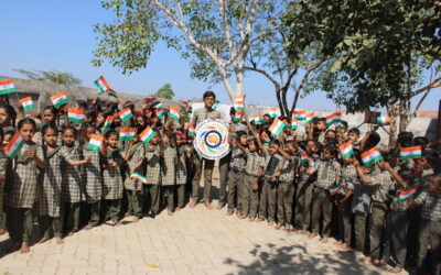 FACE PAINTING, Hadida Primary School,Ta.SavarKundala, (Gujcost.DST.Govt.Of Gujarat) Jan.25th,2024