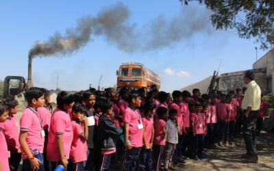 INDUSTRIAL VISIT ON NSD CELEBRATION, NSD CELEBRATION, Manekvada Primary School, (Gujcost.DST.Govt.Of Gujarat), Feb.1st,2024