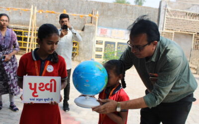  ASTRONOMICAL GAME( NSD Celebration) PachPachiya Primary School,Gujcost.DST.Govt.Of Gujarat) Feb.12th,2024