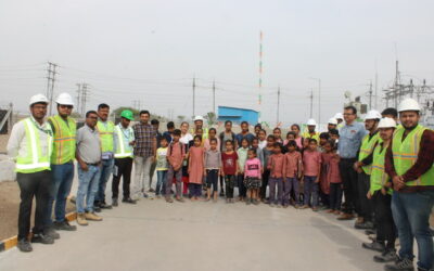 THE POWER THE VIBRANT SOLAR ENERGY, (BILA SOLAR PLANT), NSD Celebration, Bhiladi Primary School, Feb.14th,2024