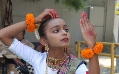 BHARAT NATYAM ON NSD2024 CELEBRATION (NSD Celebration) Talali Primary School(Gujcost.DST.Govt.Of Gujarat) Feb.28th,2024