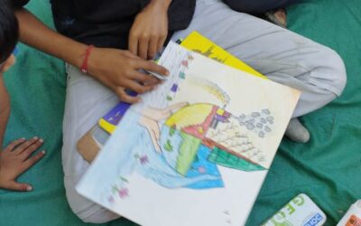 SAVE ENVIRONMENT-SAVE LIFE,DRAWING COPTITION,(NSD Celebration),Vavadi Primary School(Gujcost.DST.Govt.Of Gujarat) Feb.18th,