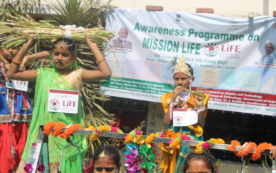 LiFE-BALLET ON MILLETS.Khajuri Primary School, (Gujcost.DST.Govt.Of Gujarat & Climate Change Dept.Govt.Of Gujarat) Feb.29th,2024