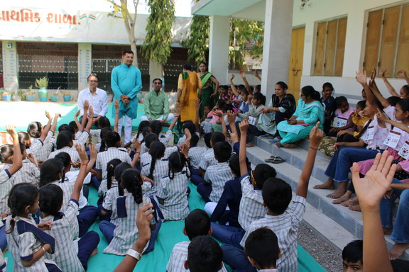 ગુજરાતની અસ્મીતા, GUJARAT FOUNDATION DAY CELEBRATION, Khajuri Primary School, (Gujcost.DST.Govt.Of Gujarat) May 1st,2024