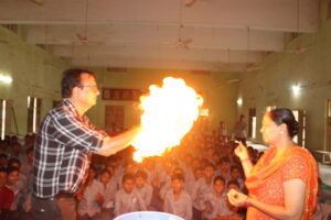 MIRACLES OF SCIENCE, J.V.Modi High School,SavarKundala(Gujcost.DST.Govt.Of Guajarat) Aug.13th, 2024