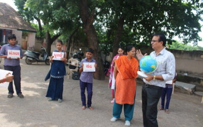 ASTRONOMICAL GAME, Moti Garamali Primary School, (Gujcost.DST.Govt.Of Gujarat), Aug.17th,2024