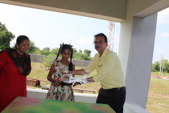 DRONE TECHNOLOGY, Panasada Primary School, (Gujcost.DST.Govt.Of Gujarat) Sept.9th,2024