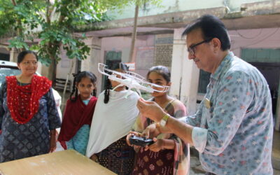 DRONES TECHNOLOGY. Khalapar Primary School, (Gujcost.DST.Govt.Of Gujarat), Sept.11th,2024