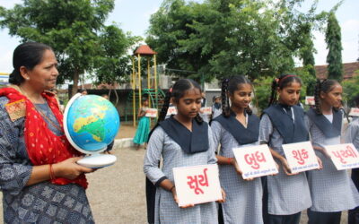 ASTRONOMY GAME, Madhada Primary School, (Gujcost.DST.Govt.Of Gujarat), Sept.13th,2024