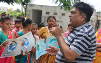 WORLD OZONE DAY CELEBRATION, Vraj Vidyalaya, Moti Kunkavav, (Gujcost.DST.Govt.Of Guajarat), Sept.16th,2024