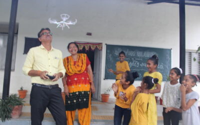 DRONE TECHNOLOGY, Jnagar Primary School, (Gujcsot.DST.Govt.Of Gujarat) Sept.18th,2024