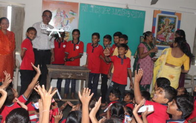 AMAZING DRONES FLING ACTIVITY, Godhavadar Primary School, (Gujcost.DST.Govt.Of Gujarat), Sept.26th,2024