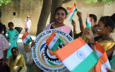 FACE PAINTING-TEACHER’S DAY CELEBRATION, Kadi Primary School, (Gujcost.DST.Govt.Of Gujarat), Sept.5th,2024