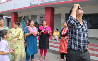 WORLD SPACE WEEK CELEBRATION, Teachers of Savarkundalal Taluka at Branch Shala No.5, Savarkundalal, (Gujcost.DST.Govt.Of Gujarat) Oct.5th,2024