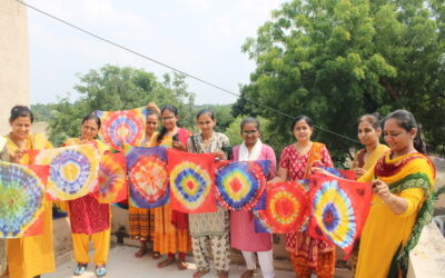 TIE & DYE WORKSHOP, BRC Bhavan,Amreli, (Gujcost.DST.Govt.Of Gujarat), Oct.16th,2024