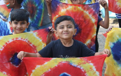 TIE & DYE WORKSHOP(WORLD SCIENCE DAY CELEBRATION), Kamnath Dam, (Gujcost.DST.Govt.Of Gujarat) Nov.10th,2024