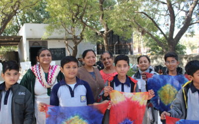 TIE & DYE WORKSHOP, Batava Devali Primary School, (Gujcost.DST.Govt.Of Gujarat) Dec.13th,2024