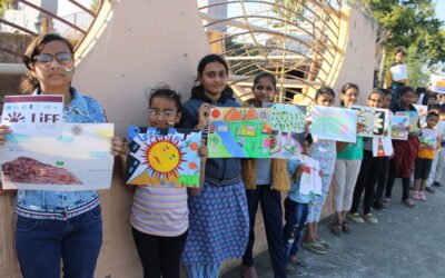 CREATIVE DRAWING EXHIBITION NATIONAL ENERGY CONSERVATION DAY, Kamnath Dam,(Gujcost.DST.Govt.Of Gujarat) Dec.14th,2024