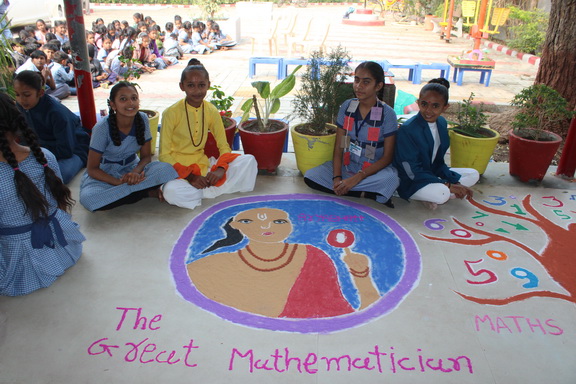 MATHS ON RANGOLI(NMD FEST.) Amba Primary School, (Gujcost.DST.Govt.Of Gujarat) Dec.27th,2024