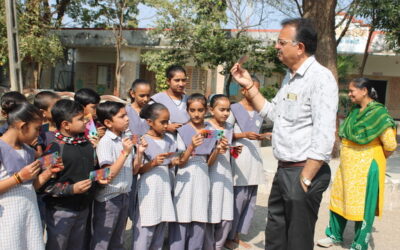 SOLAR OBSERVATION, Anida Primary School, (Gujcost.DST.Govt.Of Gujarat), Jan.20th,2025