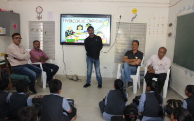 PARIKSHA PE CHARCHA(NSD Celebration) Lunidhar Primary School, (Gujcost.DST.Govt.Of Gujarat), Feb.10th,2025