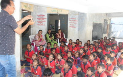 CREATIVE LEARNING (NSD Celebration), Ishvariya Primary School, (Gujcost.DST.Govt.Of Gujarat) Feb.10th,2025