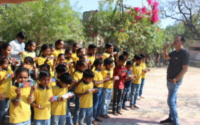  SOLAR OBSERVATIONS  (NSD Celebration), Bhayavadar Primary School, (Gujcost.DST.Govt.Of Gujarat) Feb.10th,2025