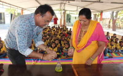  PREVENTION OF SUPERSTITION (NSD Celebration)Sanali Primary School,(Gujcost.DST.Govt.Of Gujarat) Feb.14th,2025