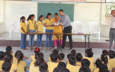 AMAZING DRONES FLING ACTIVITY(NSD Celebration),Sanali Primary School,(Gujcost.DST.Govt.Of Gujarat) Feb.14th,2025