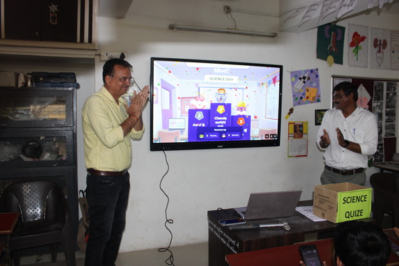 DIGITAL SCIENCE QUIZ(NSD Celebration),GamaPipaliya Primary School(Gujcost.DST.Govt.Of Gujarat) Feb.19th,2025