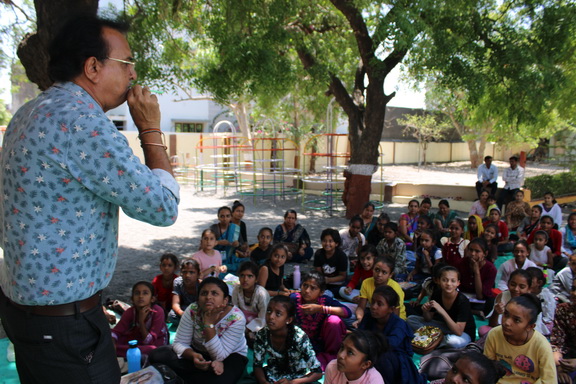 SUMMER CAMP-VIBRATION SCIENCE,BalKelavani Mandir,Bagasara,(Gujcost.DST.Govt.Of Gujarat), Apr.25th,2025.