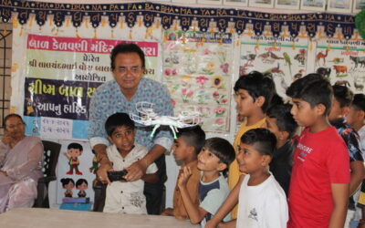 SUMMER CAMP- DRONE TECHNOLOGY,BalKelavani Mandir,Bagasara,(Gujcost.DST.Govt.Of Gujarat), Apr.25th,2025.