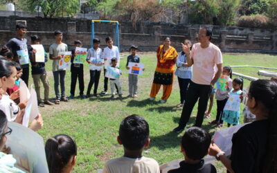 INNOVATIVE DRAWING ART ,INTERNATIONAL DAY OF LIGHT ,CSC,Amreli (Gujcost.DST.Govt.Of Gujarat) May 16th,2025