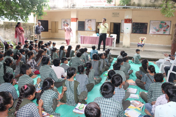 FUN WITH SCIENCE-Gadhakada Plot School,(Gujcost.DST.Govt.Of Gujarat),1st Sept.2025