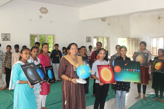 ASTRONOMICAL GAME-SecondarySchool,Amrutvel ,(Gujcost.DST.Govt.Of Gujarat),3rd  Sept.2025