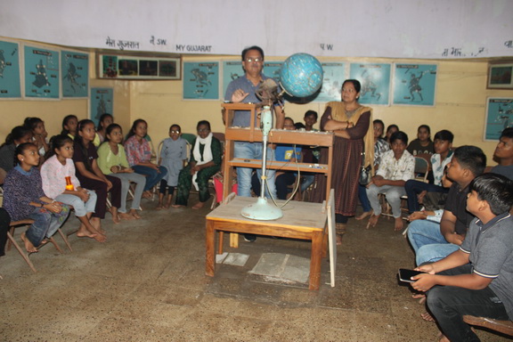 SKY GAZING-District Community Science Centre,Bal Bhavan & Museum,Amreli,(Gujcost.DST.Govt.Of Gujarat),7th,Sept.2025